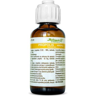 PROPOLIS KROPLE 35 ml HERBAPOL PROPOLIS KROPLE 35 ml HERBAPOL