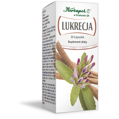 LUKRECJA 30 kapsułek HERBAPOL LUKRECJA 30 kapsułek HERBAPOL