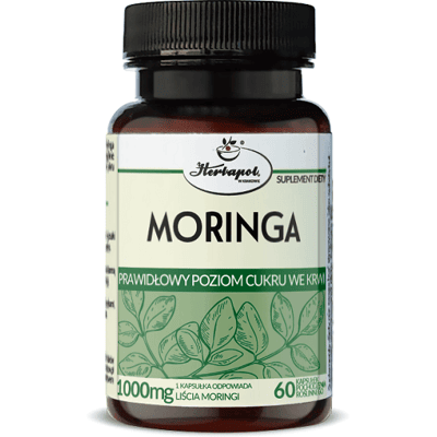 MORINGA 60 kapsułek HERBAPOL MORINGA 60 kapsułek HERBAPOL