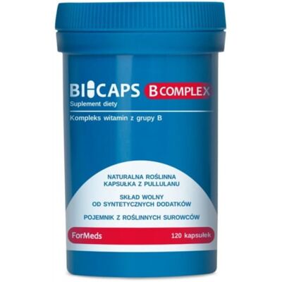 ForMeds Bicaps Kompleks witamin B 293mg - 120 kapsułek ForMeds Bicaps Kompleks witamin B 293mg - 120 kapsułek