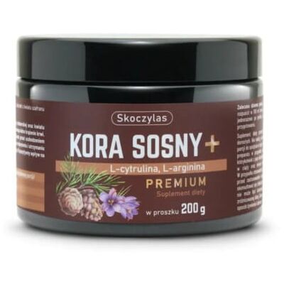 Skoczylas Kora sosny, szafran i aminokwasy - Suplement diety Skoczylas Kora sosny, szafran i aminokwasy - Suplement diety