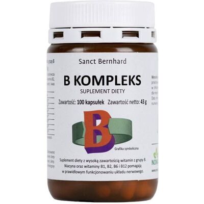Kräuterhaus Sanct Bernhard B kompleks - Suplement diety Kräuterhaus Sanct Bernhard B kompleks - Suplement diety