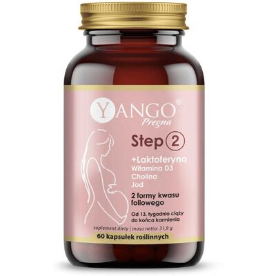 Yango Step 2 Pregna - Wsparcie w ciąży - Suplement diety Yango Step 2 Pregna - Wsparcie w ciąży - Suplement diety