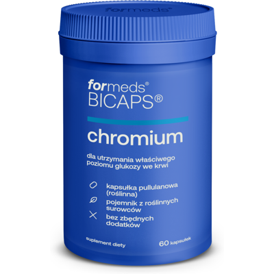 ForMeds Bicaps Chromium Chrom 60 kapsułek ForMeds Bicaps Chromium Chrom 60 kapsułek