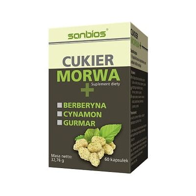 Sanbios Cukier Morwa Berberyna Cynamon Gurmar Sanbios Cukier Morwa Berberyna Cynamon Gurmar