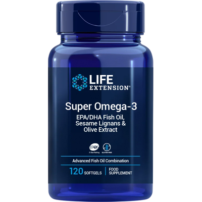 Life Extension Super Omega-3 Epa dha z lignanami sezamu i ekstraktem z oliwek UE - Suplement diety Life Extension Super Omega-3 Epa dha z lignanami sezamu i ekstraktem z oliwek UE - Suplement diety