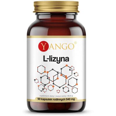 YANGO L-lizyna (90 kaps.) YANGO L-lizyna (90 kaps.)
