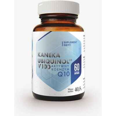 Kaneka Ubiquinol V100 - Aktywny Koenzym Q10 - 60 kapsułek Kaneka Ubiquinol V100 - Aktywny Koenzym Q10 - 60 kapsułek