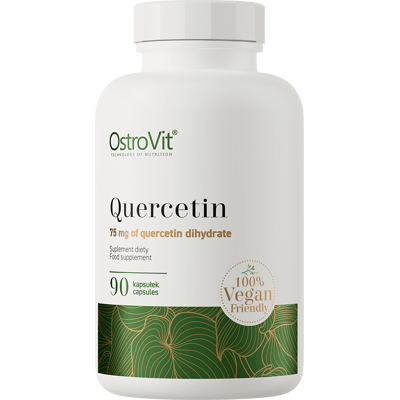 OstroVit Kwercetyna VEGE - Mózg, Serce, Przeciwzapalne - 75mg OstroVit Kwercetyna VEGE - Mózg, Serce, Przeciwzapalne - 75mg