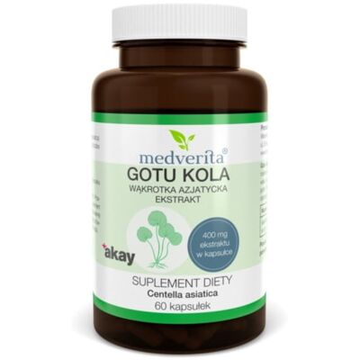 Medverita Gotu Kola Suplement - Suplement diety Medverita Gotu Kola Suplement - Suplement diety