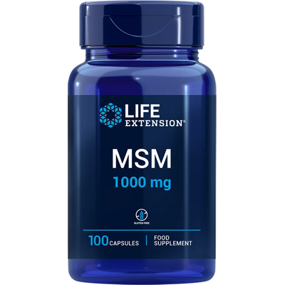 Life Extension MSM Metylosulfonylometan - Wspiera komfort stawów Life Extension MSM Metylosulfonylometan - Wspiera komfort stawów