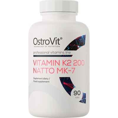 OstroVit Witamina K2 200 μg Natto MK-7 - Suplement diety OstroVit Witamina K2 200 μg Natto MK-7 - Suplement diety