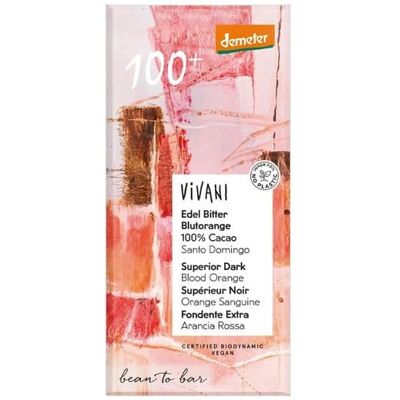 VIVANI - TABLICZKA KAKAOWA O SMAKU CZERWONEJ POMARAŃCZY VIVANI - TABLICZKA KAKAOWA O SMAKU CZERWONEJ POMARAŃCZY