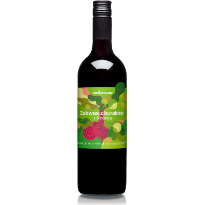 ZAKWAS Z BURAKÓW Z LIMONKĄ BIO 700 ml - DELIKATNA (ZAKWASOWNIA) ZAKWAS Z BURAKÓW Z LIMONKĄ BIO 700 ml - DELIKATNA (ZAKWASOWNIA)