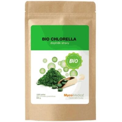 MycoMedica Chlorella pyrenoidosa BIO 1200 tabletek - Suplement diety MycoMedica Chlorella pyrenoidosa BIO 1200 tabletek - Suplement diety