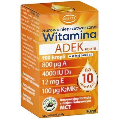 Asepta Witamina ADEK FORTE 30 ml Asepta Witamina ADEK FORTE 30 ml
