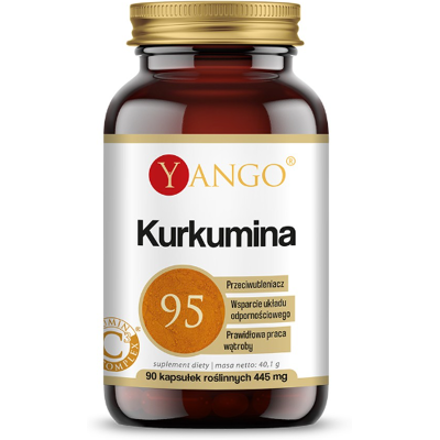 YANGO Kurkuma 95 suplement - Przeciwzapalny YANGO Kurkuma 95 suplement - Przeciwzapalny
