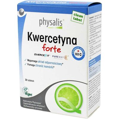KWERCETYNA FORTE 30 TABLETEK - PHYSALIS KWERCETYNA FORTE 30 TABLETEK - PHYSALIS