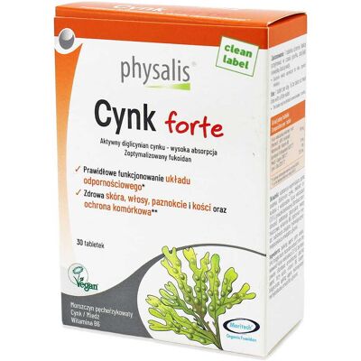 CYNK FORTE 30 TABLETEK - PHYSALIS CYNK FORTE 30 TABLETEK - PHYSALIS