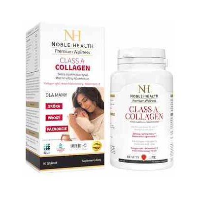 Noble Health Class A Collagen dla mamy 90 kapsułek Noble Health Class A Collagen dla mamy 90 kapsułek