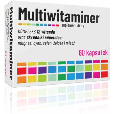 Alg Pharma Multiwitaminer 60 kapsułek Alg Pharma Multiwitaminer 60 kapsułek