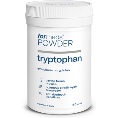 POWDER tryptophan L-tryptofan 350mg 60 porcji ForMeds POWDER tryptophan L-tryptofan 350mg 60 porcji ForMeds