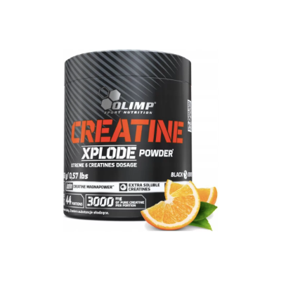 Olimp Creatine Xplode Proszek - 260 g - Pomarańczowy - Suplement diety Olimp Creatine Xplode Proszek - 260 g - Pomarańczowy - Suplement diety