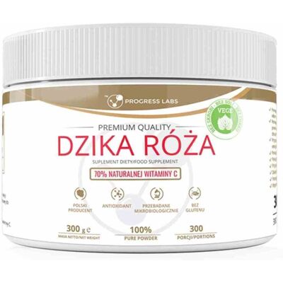 Progress Labs Dzika Róża 300g - Suplement diety Progress Labs Dzika Róża 300g - Suplement diety