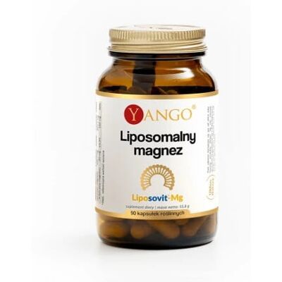 YANGO Magnez - Liposomowy suplement diety - Wspiera mięśnie i nerwy YANGO Magnez - Liposomowy suplement diety - Wspiera mięśnie i nerwy