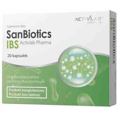 ActivLab SanBiotics IBS 20 kapsułek ActivLab SanBiotics IBS 20 kapsułek