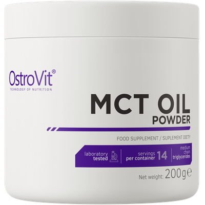 OSTROVIT MCT Oil Powder - Olej MCT w proszku (200 g) OSTROVIT MCT Oil Powder - Olej MCT w proszku (200 g)