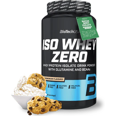 BioTech USA Iso Whey 908g bez laktozy o smaku ciasteczkowym BioTech USA Iso Whey 908g bez laktozy o smaku ciasteczkowym