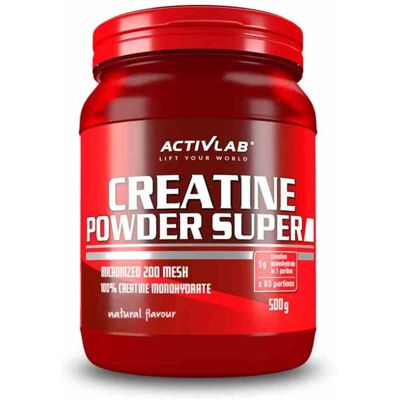 Activlab Creatine Powder 500g - Neutralne - Wspiera wzrost mięśni i siłę Activlab Creatine Powder 500g - Neutralne - Wspiera wzrost mięśni i siłę