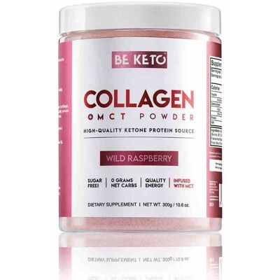 BeKeto Kolagen + Olej MCT Dzika Malina - Suplement diety BeKeto Kolagen + Olej MCT Dzika Malina - Suplement diety