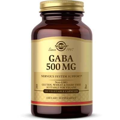 Solgar GABA 500 mg - Suplement diety - Wsparcie układu nerwowego Solgar GABA 500 mg - Suplement diety - Wsparcie układu nerwowego