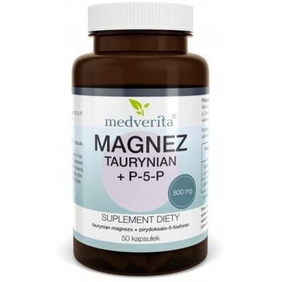 Medverita Magnez Taurynian + P-5- P 50 K Medverita Magnez Taurynian + P-5- P 50 K