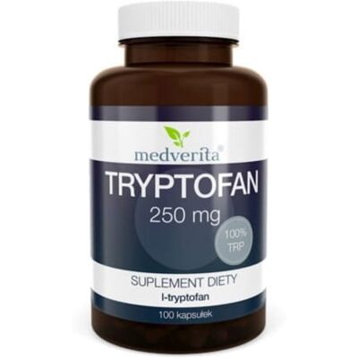 MedveritaTryptofan 250 mg 120 kapsuek MedveritaTryptofan 250 mg 120 kapsuek
