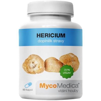 MycoMedica Hericium Soplówka Jeżowata 90 kap MycoMedica Hericium Soplówka Jeżowata 90 kap
