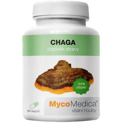 MycoMedica Chaga 90 Kapsułki - Suplement diety MycoMedica Chaga 90 Kapsułki - Suplement diety
