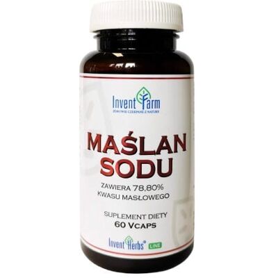 Invent Farm Maślan Sodu 60 kapsułek Invent Farm Maślan Sodu 60 kapsułek