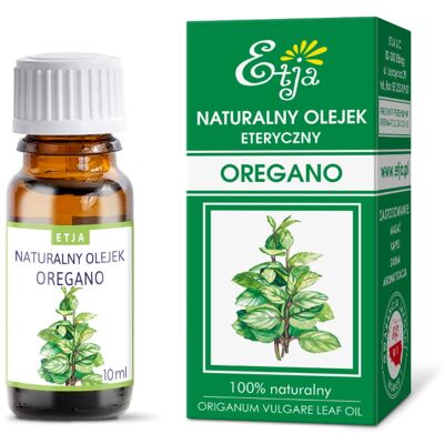 ETJA Olejek Eteryczny z Oregano 10ml - Aromaterapia Naturalna ETJA Olejek Eteryczny z Oregano 10ml - Aromaterapia Naturalna