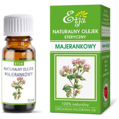 ETJA Olejek eteryczny naturalny - Majerankowy 10ml ETJA Olejek eteryczny naturalny - Majerankowy 10ml