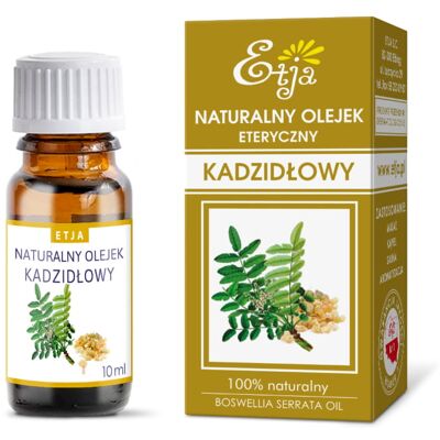 Olejek kadzidłowy eteryczny 10 ml ETJA Olejek kadzidłowy eteryczny 10 ml ETJA