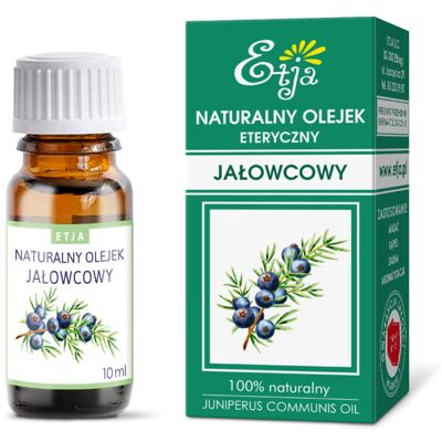 Olejek jałowcowy eteryczny 10 ml ETJA Olejek jałowcowy eteryczny 10 ml ETJA