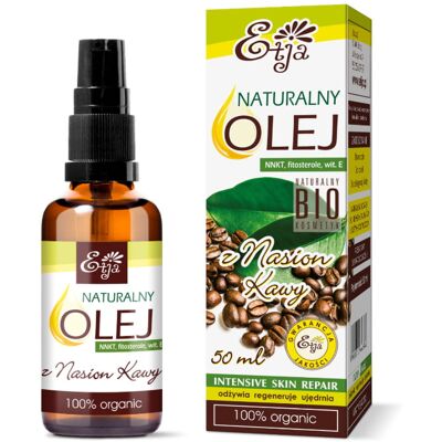 Olej z nasion kawy BIO nierafinowany 50 ml ETJA Olej z nasion kawy BIO nierafinowany 50 ml ETJA