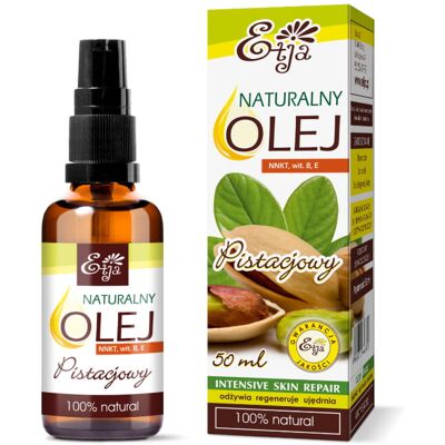 Olej pistacjowy z orzechów pistacjowych rafinowany 50 ml ETJA Olej pistacjowy z orzechów pistacjowych rafinowany 50 ml ETJA