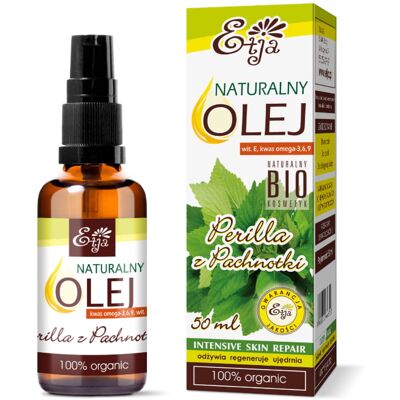 Olej perilla z pachnotki BIO nierafinowany 50 ml ETJA Olej perilla z pachnotki BIO nierafinowany 50 ml ETJA