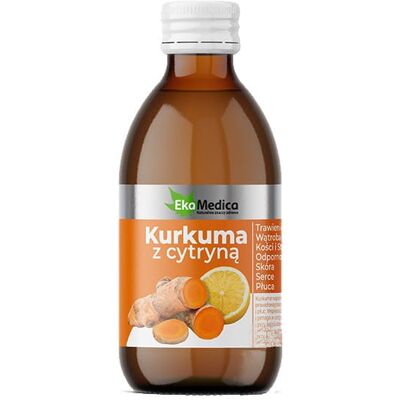 Ekamedica Kurkuma z cytryną 250 ml Ekamedica Kurkuma z cytryną 250 ml