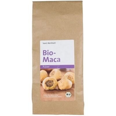 Proszek z korzenia maca organiczna Sanct Bernhard - Wspiera witalność i wydolność Proszek z korzenia maca organiczna Sanct Bernhard - Wspiera witalność i wydolność