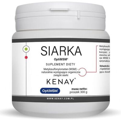 KENAY Siarka OptiMSM (300 g) KENAY Siarka OptiMSM (300 g)